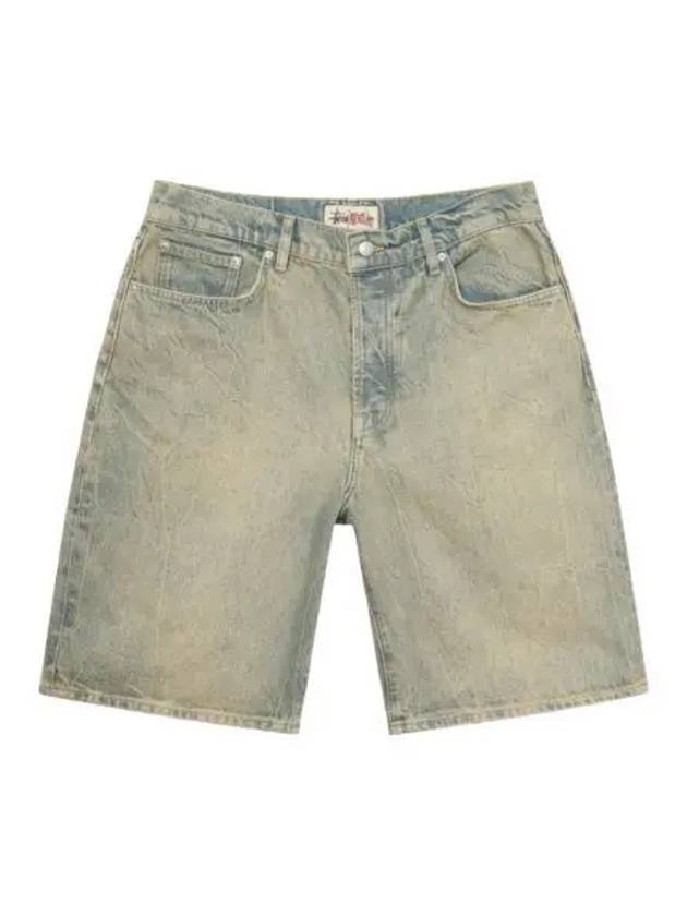 스투시 데님 빅 올 쇼츠 샌드워시 Stussy Denim Big OL' Shorts Sandwash