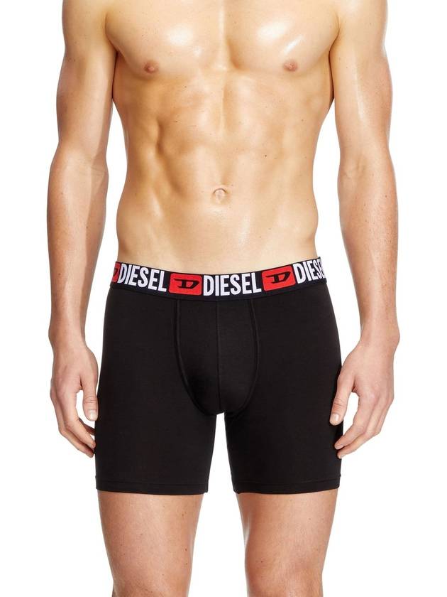 Diesel - Stretch cotton boxer briefs - Boxer briefs - Man - Black