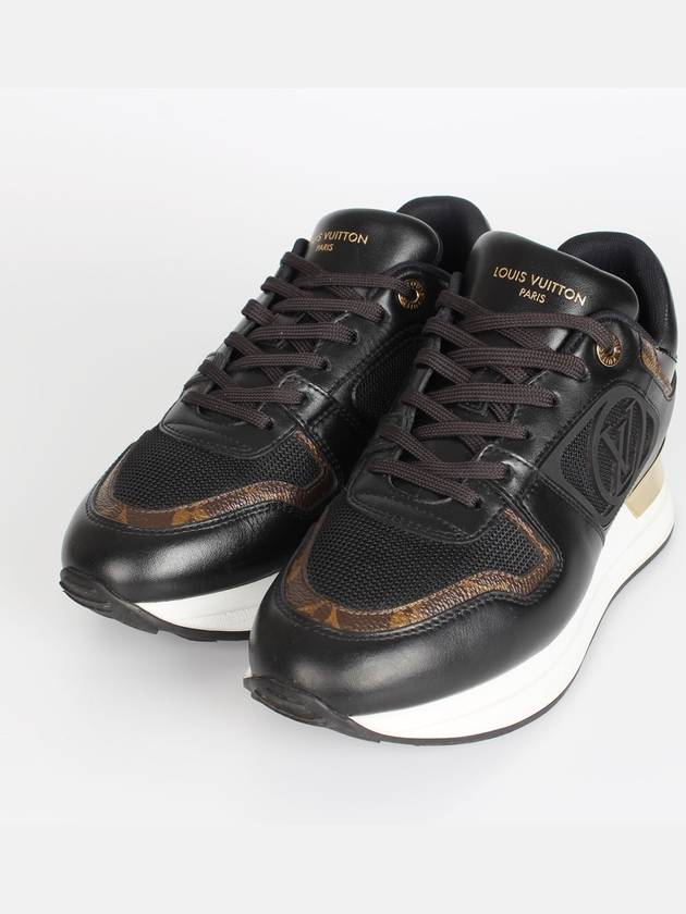 루이비통 LV 런어웨이 스니커즈 블랙 36 230