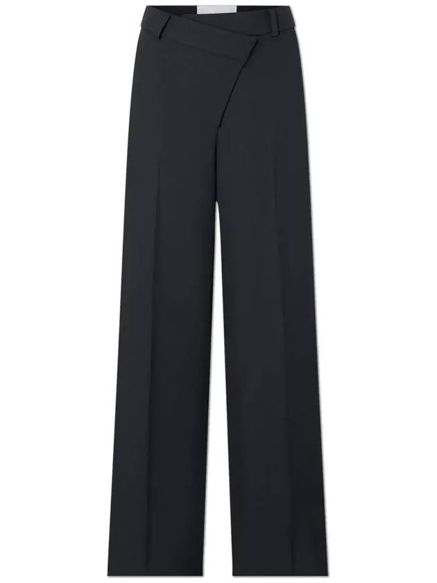 GAUGE81 테일러드 와이드 레그 팬츠 NAMYA0_BLACKOYSTER