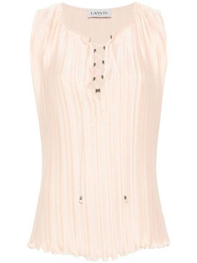 24SS 랑방 긴팔 티셔츠 RW TO0020 5944 E24 980 APRICOTINE