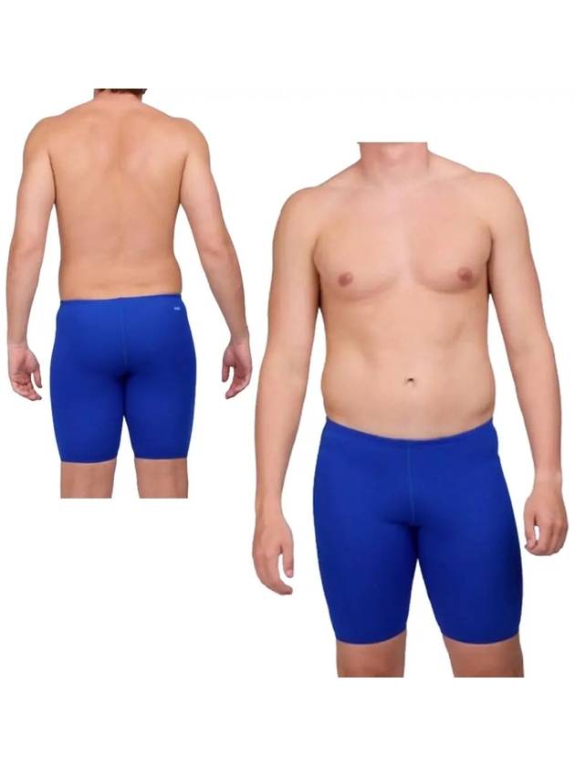 졸린 수영복 솔리드 재머 팬티 바지 블루