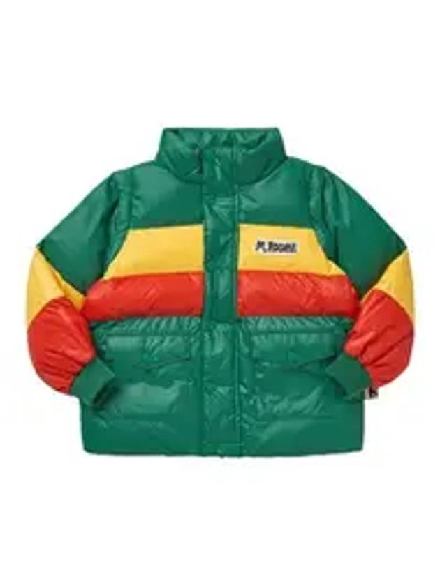 미니로디니 MINI RODINI 2371010375 지퍼 슬리브 푸퍼 주니어 패딩