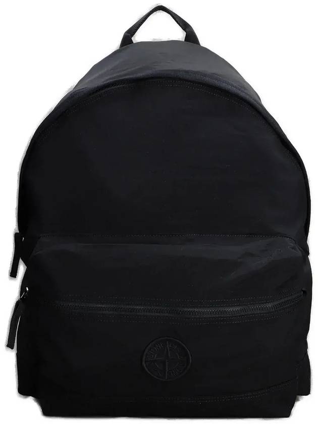 스톤 아일랜드 컴패스 모티프 지퍼 백팩 K1S159200009S0076_V0029