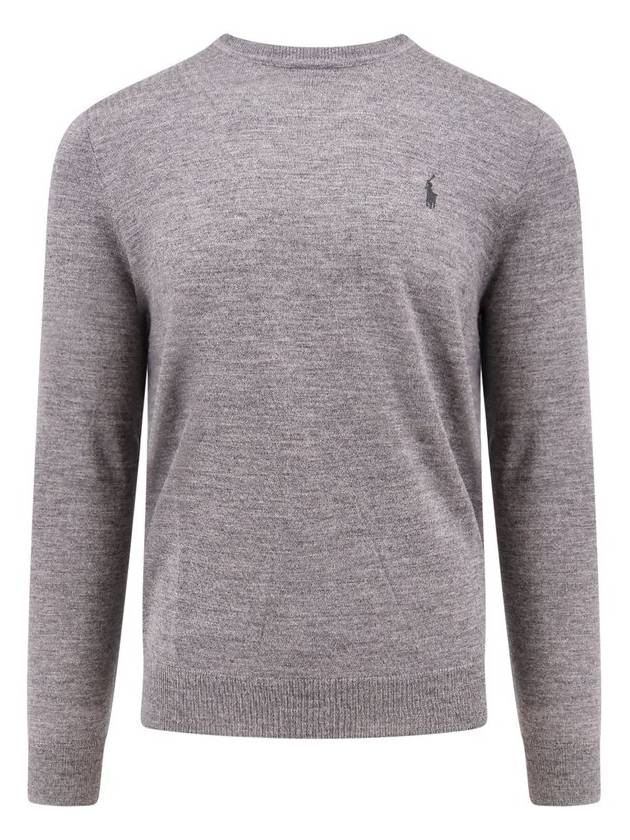 Polo Ralph Lauren 로고 자수 크루넥 스웨터