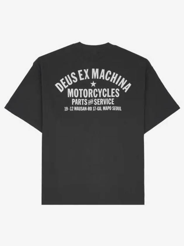 데우스 엑스 마키나 오버사이즈 서울 티셔츠 빈티지 앤트러사이트 Deus Ex Machina Oversized Seoul T Shirt Anthracite