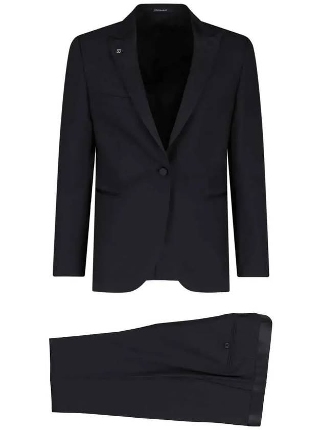 Tagliatore 싱글 브레스트 투피스 수트 세트 SFBR15A01550017_N5079