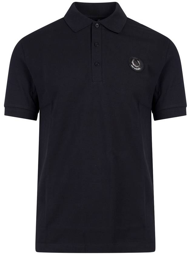 Fred Perry Cotton polo shirt with double logo