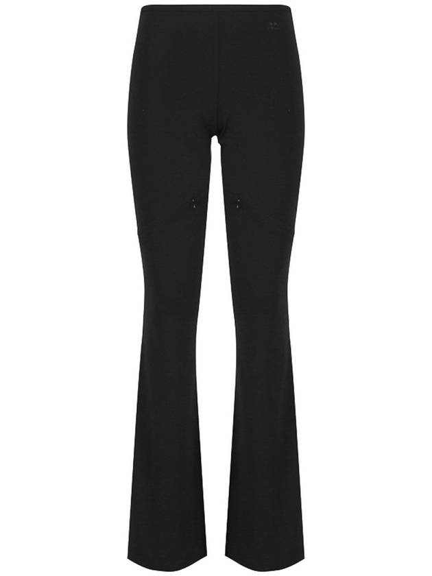 Courreges Flared Trousers With Cut Out Details