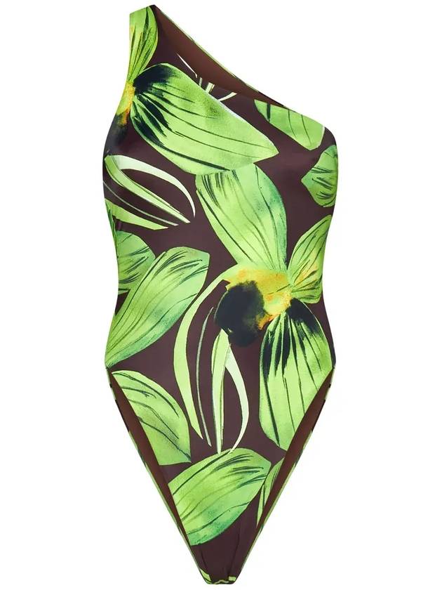 Louisa Ballou 추상 프린트 원피스 수영복 117104_4000