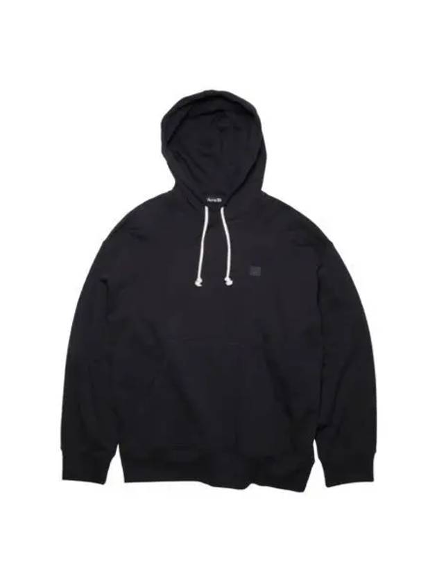 아크네 스튜디오 페린 페이스 오버사이즈 후드 스웨트셔츠 블랙 Acne Studios Farrin Face Oversized Hooded Sweatshirt Black