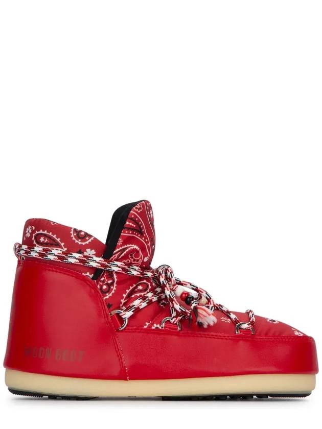 Alanui 반다나 프린트 레이스업 스노우 부츠 LMIE003F22FAB001_2585