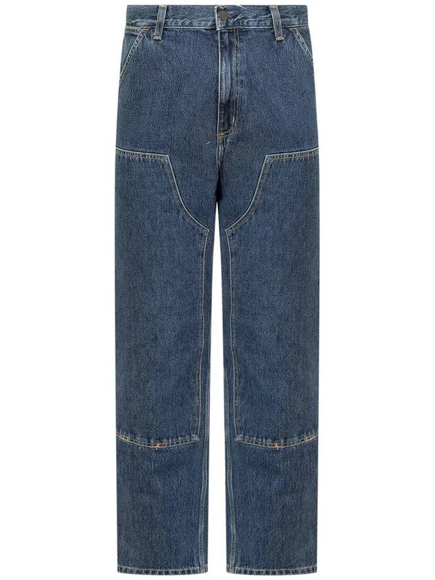 카하트 WIP 더블 니 진 I032699_0106BLUE