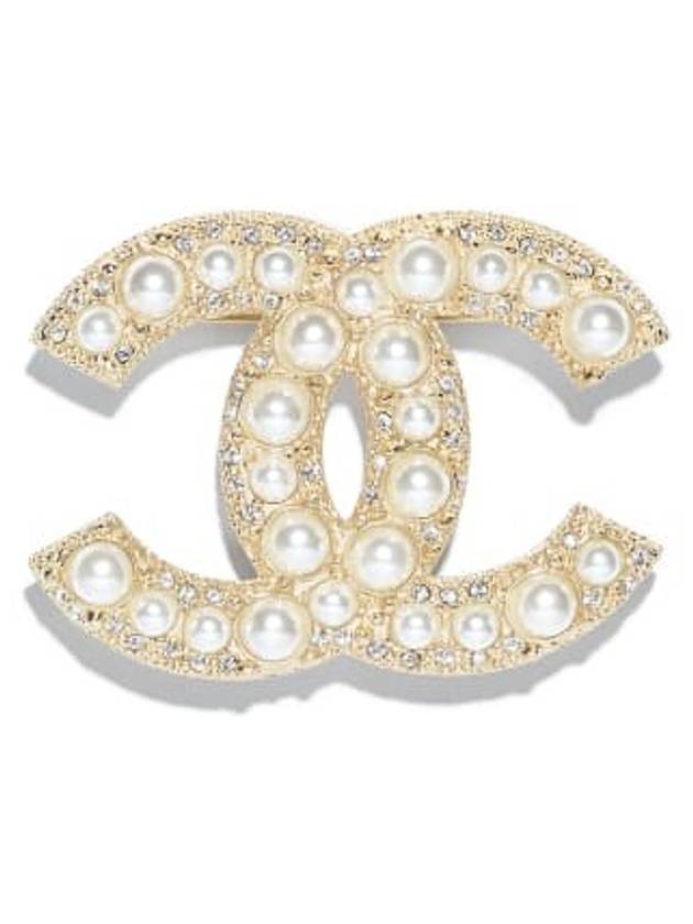 샤넬 진주 브로치 A64762Y09530