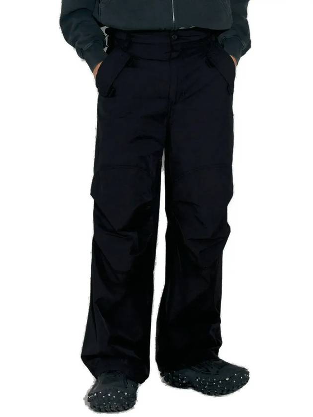 032c 하이퍼볼 레이어드 카고 팬츠 SS24W3130_BLACK