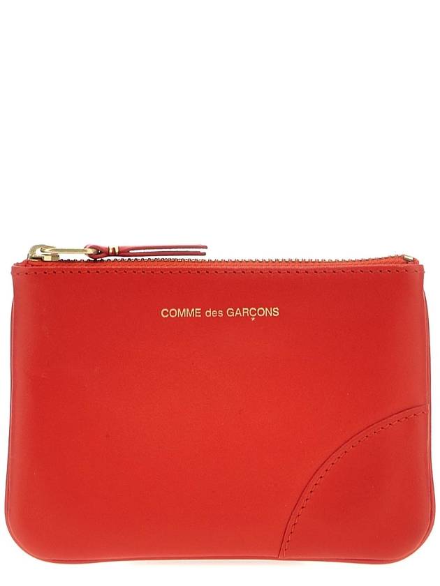 COMME DES GARCONS WALLET 'Classic leather line' card holder SA8100ORANGE
