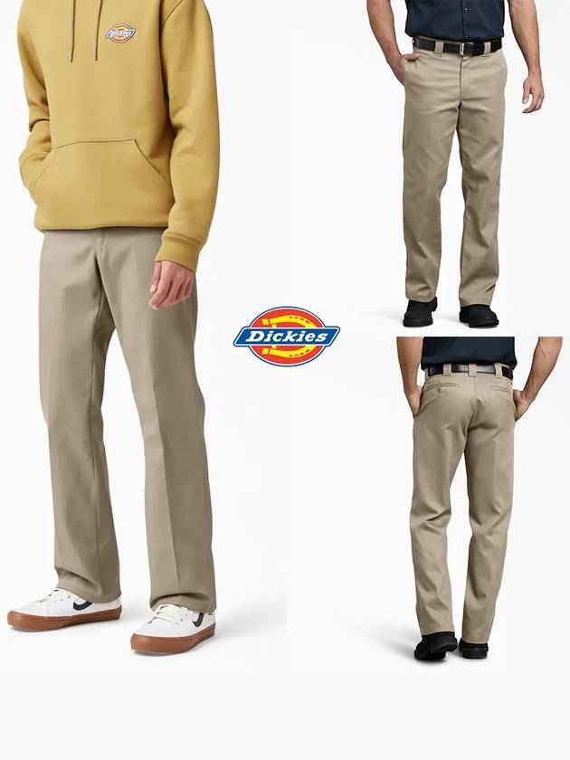 디키즈 바지 874 플렉스 워크 남자 팬츠 샌드 DICKIE 딕키즈 미국