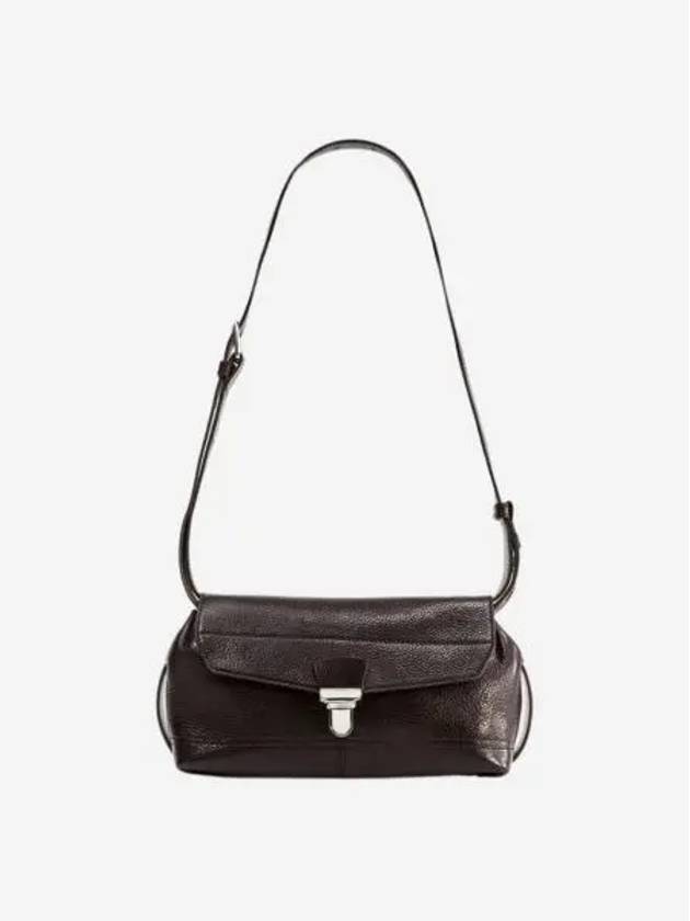 르메르 스몰 기어백 글로시 베지터블 레더 에스프레소 Lemaire Small Gear Bag Glossy Vegetable Leather Espresso