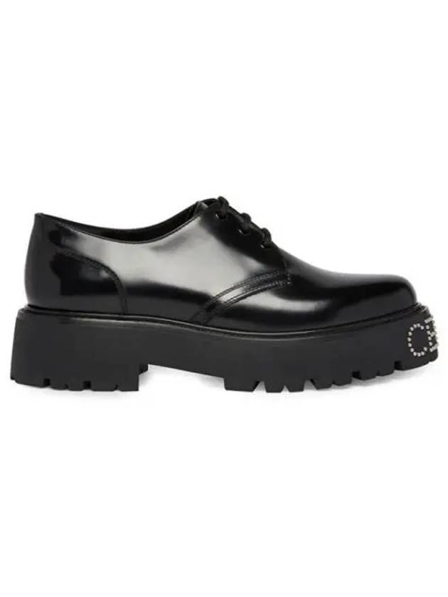 셀린느 남성 버키 스터드 아웃솔 더비 블랙