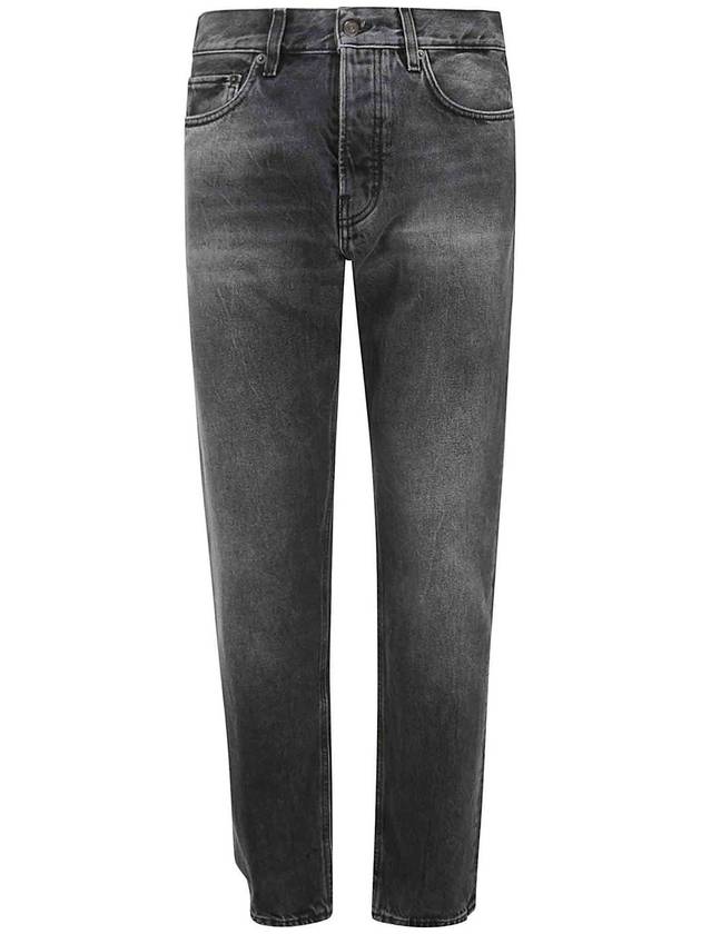 Haikure Black medium straight leg jeans