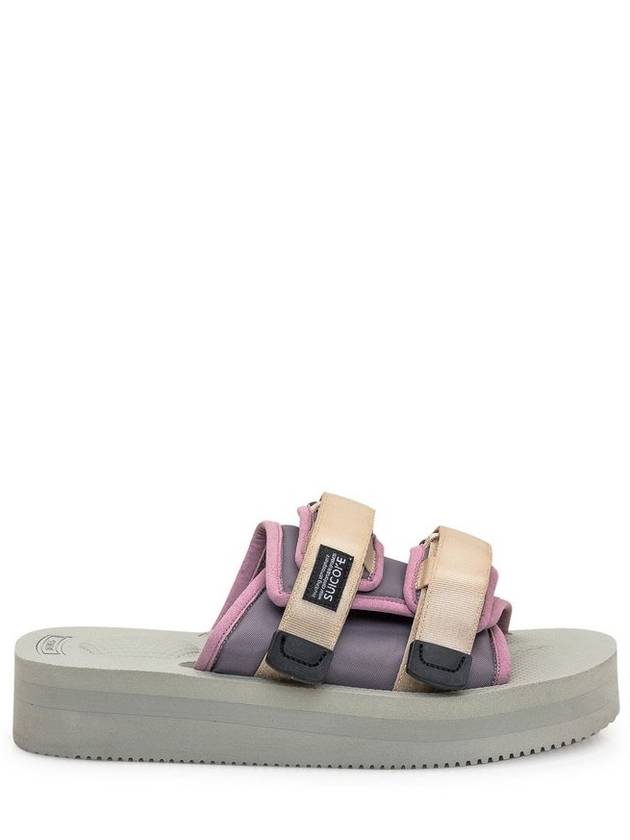 Suicoke 로고 패치 슬립온 샌들