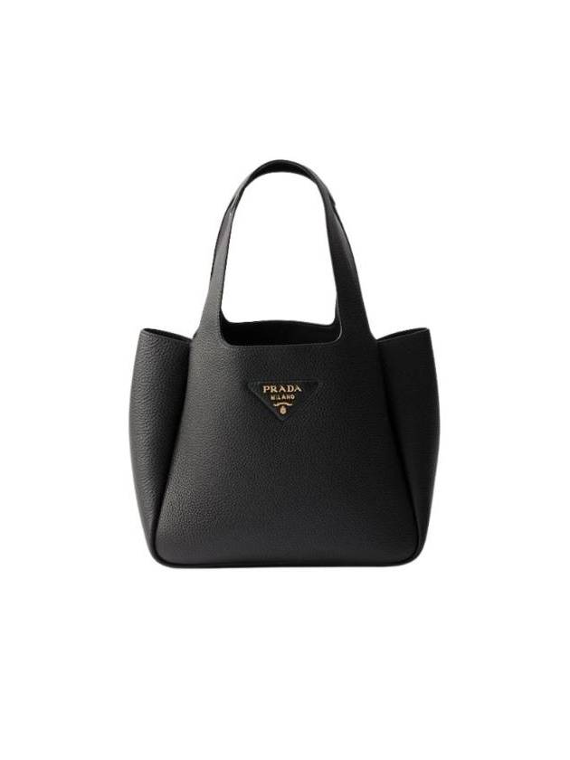 프라다 스몰 레더 토트백 블랙 1BG335 2DKV F0632