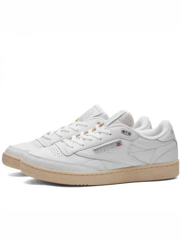 맨즈 리복 Club C 85 Vintage Footwear White Pure Grey & Paper White