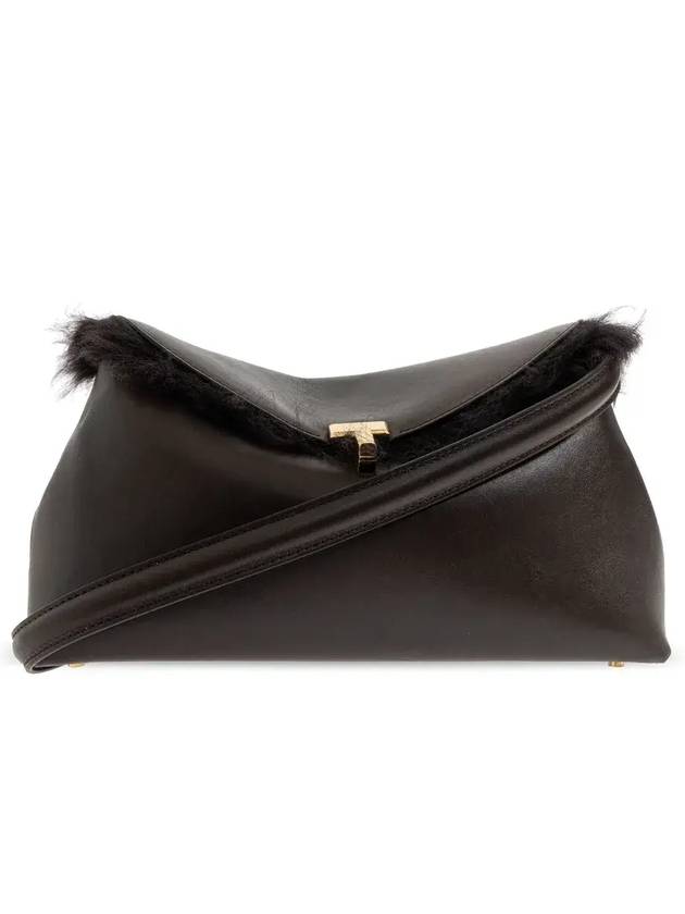 Toteme T Lock 폴드오버 탑 클러치 백 244WAL0055LE0084_213