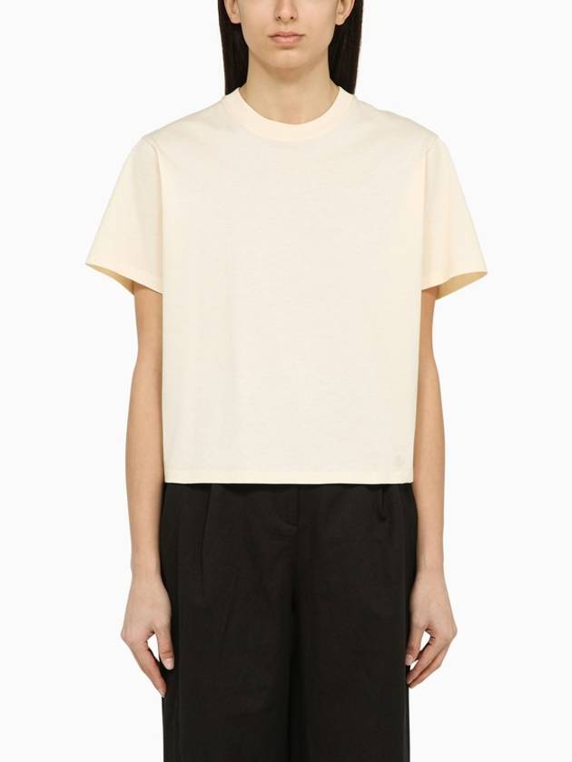 Loulou Studio Ivory crew-neck t-shirt