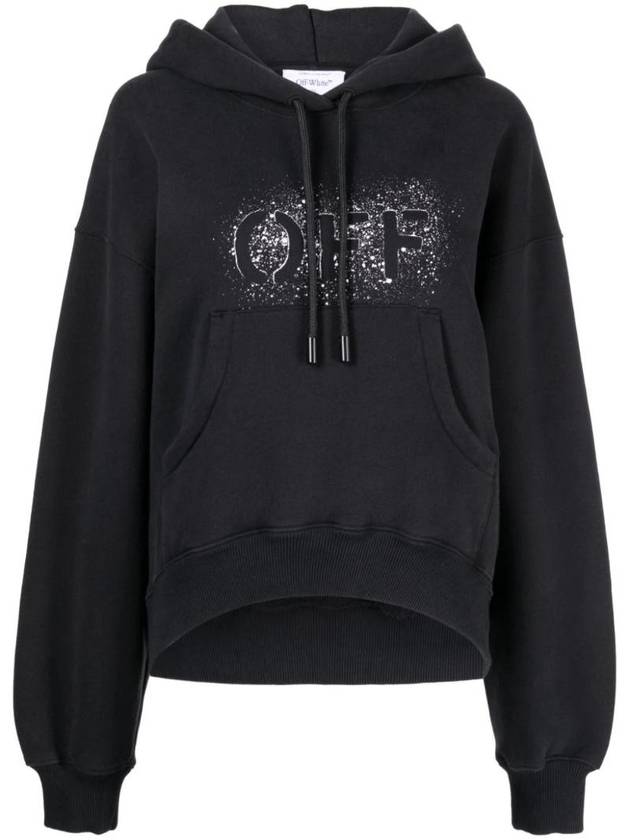 오프화이트 스프레이 페인트 로고 후디 OWBB058F23JER0041001