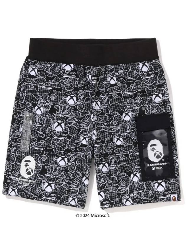 베이프 X XBOX 반바지 CAMO SWEAT SHORTS 1K73 153 901