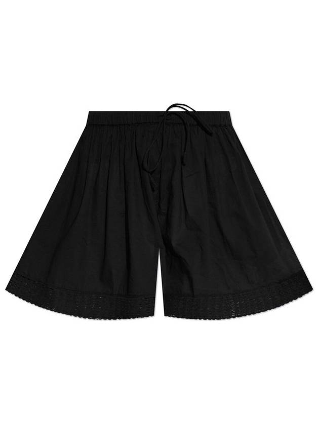 울라 존슨 러플 헴 캐주얼 반바지