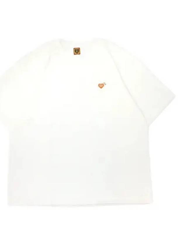 휴먼 메이드 하트 뱃지 티셔츠 화이트 시부야 파르코 스토어 Human Made Heart Badge T Shirt White Shibuya Parco Store Exclusive