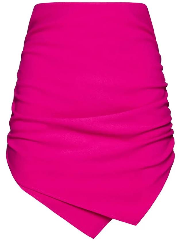 The Attico Hatty 루치드 로우라이즈 미니 스커트 232WCS121E057_419