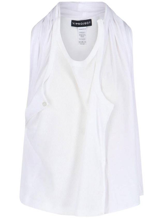 Y/Project Tank Top Drappeggiato