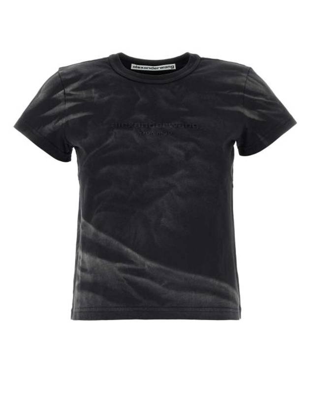 25SS 알렉산더 왕 반팔 티셔츠 1CC1251990 011 Black