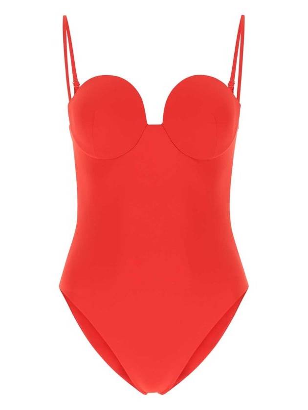 Magda Butrym 레트로 뷔스티에 수영복