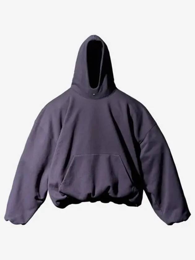 이지 갭 엔지니어드 바이 발렌시아가 로고 후드 블랙 Yeezy Gap Engineered By Balenciaga Logo Hoodie Black