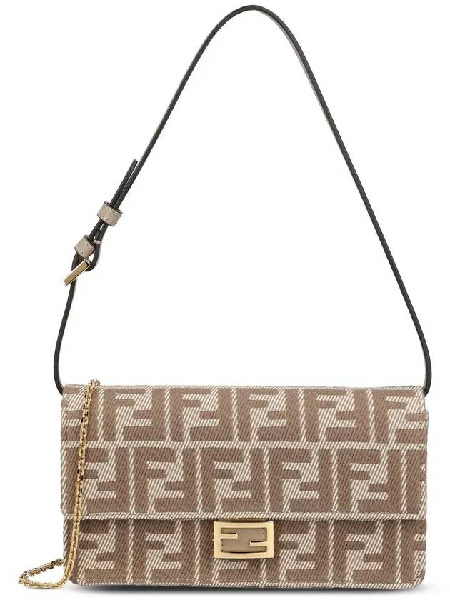 펜디 바게트 FF 자카드 체인 지갑 8M0498AUNJ_F1SNP