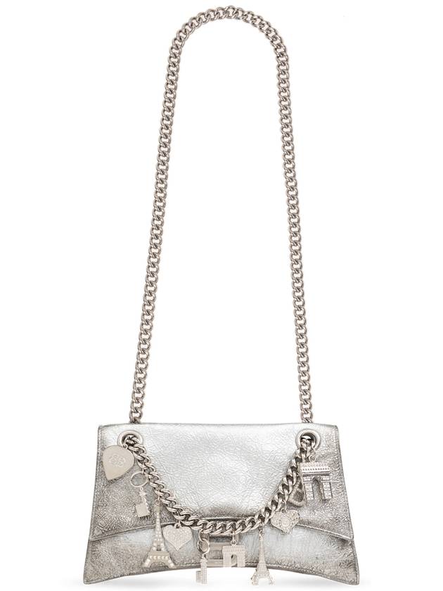 Balenciaga Shoulder Bag Crush By Balenciaga  Women's  Silver