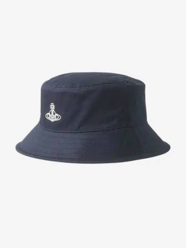 W 비비안 웨스트우드 런던 버킷햇 네이비 W Vivienne Westwood London Bucket Hat Navy