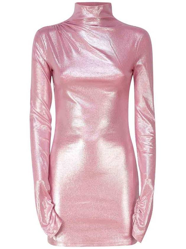 The Andamane High neck dress with neckline