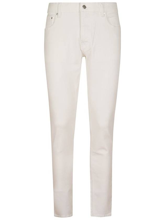 마이클 코스 로고 패치 슬림핏 진