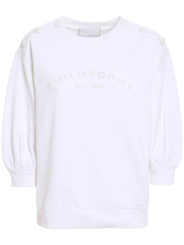 Philosophy di Lorenzo Serafini Logo cotton sweatshirt