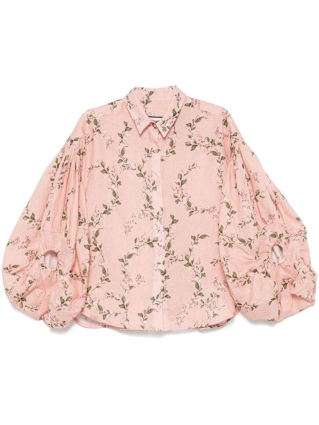 Agua By Agua Bendita `Agar Wisteria` Blouse
