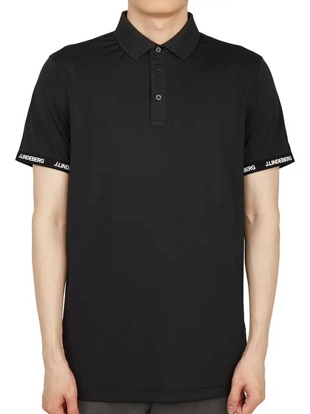 제이린드버그 남성 가이 레귤러핏 PK셔츠 블랙