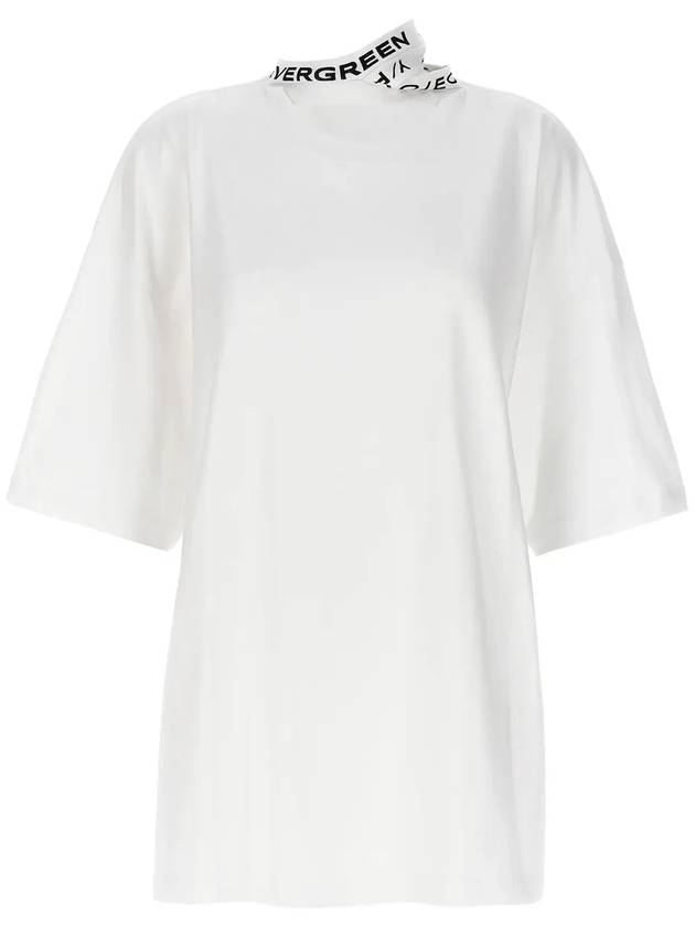와이 프로젝트 EVERGREENTSHIRT 여성 탑 Top 204TS005EVERGREENOPTICWHITE