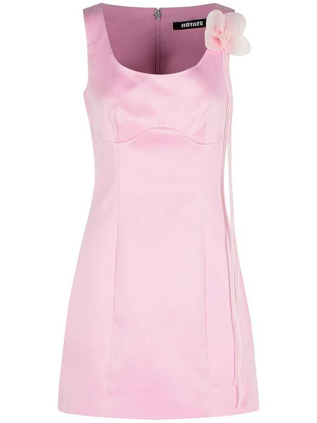 Rotate Birger Christensen Pink Polyester Dress