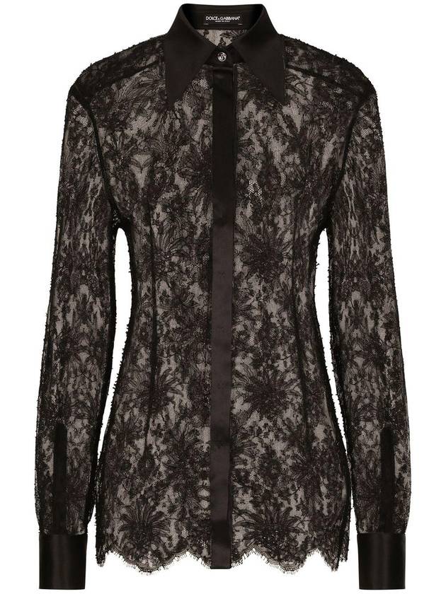 23 F W 돌체 앤 가바나 레이스 셔츠 F5R42TMLMAEN0000 B0710937068