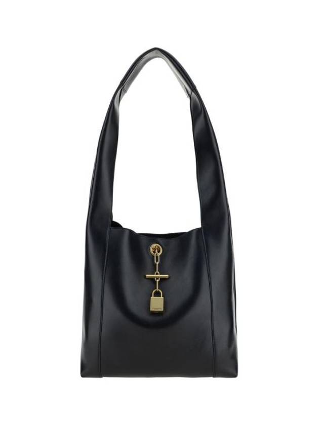 생로랑 탠저 레더 숄더 백 블랙